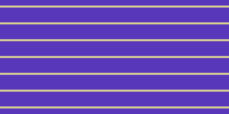 #5837bb, #dbd393 horizontal lines, seven pixels wide, fifty-two pixels apart