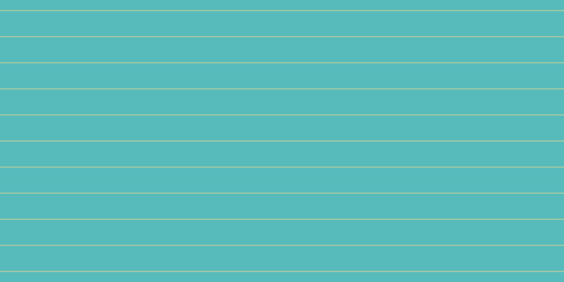 #58bbbb, #dbd393 horizontal lines, one pixels wide, thirty-six pixels apart