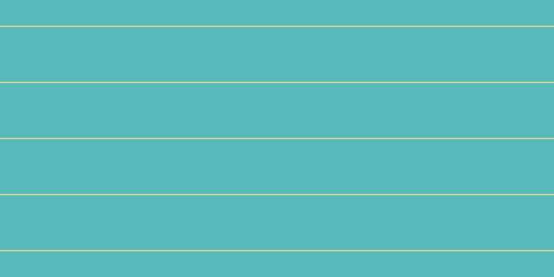 #58bbbb, #dbd393 horizontal lines, two pixels wide, seventy-nine pixels apart