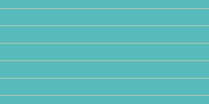 #58bbbb, #fcd393 horizontal lines, two pixels wide, sixty-five pixels apart