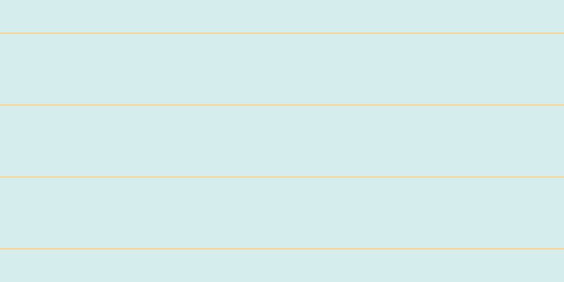 #58bbbb (25%), #fcd393 horizontal lines, two pixels wide, one hundred pixels apart
