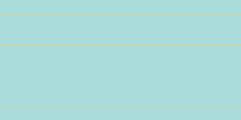 #58bbbb (50%), #dbd393 horizontal lines, two pixels wide, one hundred pixels apart