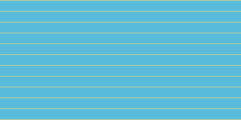 #58bbdc, #dbd393 horizontal lines, two pixels wide, thirty-four pixels apart