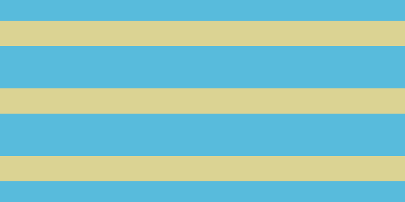 #58bbdc, #dbd393 horizontal lines, fifty pixels wide, eighty-four pixels apart