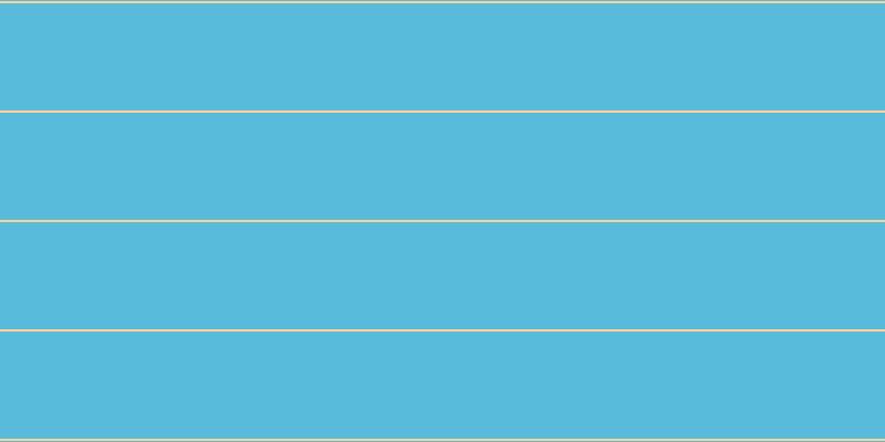 #58bbdc, #fcd393 horizontal lines, two pixels wide, ninety-seven pixels apart