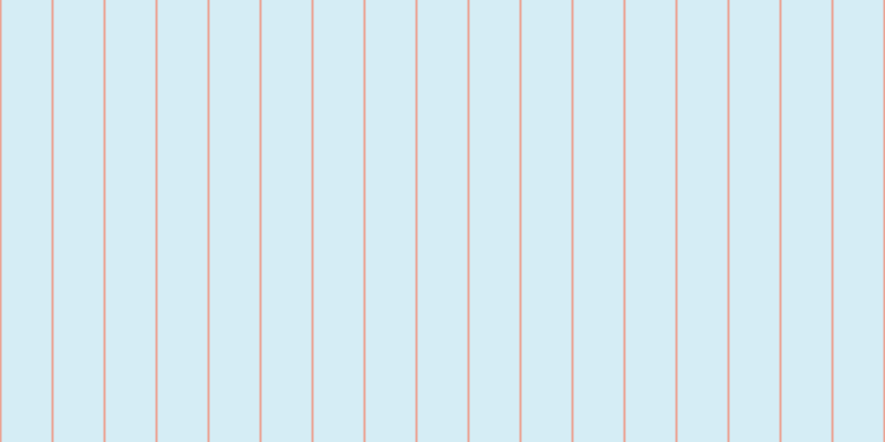 #58bbdc (25%), #eba393 vertical lines, two pixels wide, forty-five pixels apart