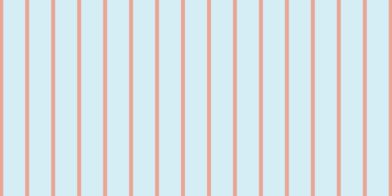 #58bbdc (25%), #eba393 vertical lines, eight pixels wide, forty-five pixels apart