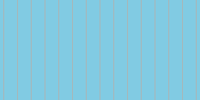 #58bbdc (75%), #caa393 vertical lines, two pixels wide, fifty-three pixels apart