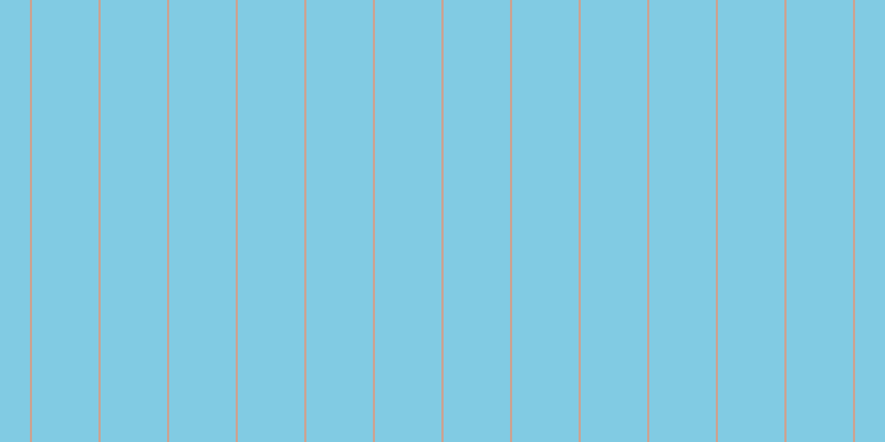 #58bbdc (75%), #caa393 vertical lines, two pixels wide, sixty pixels apart