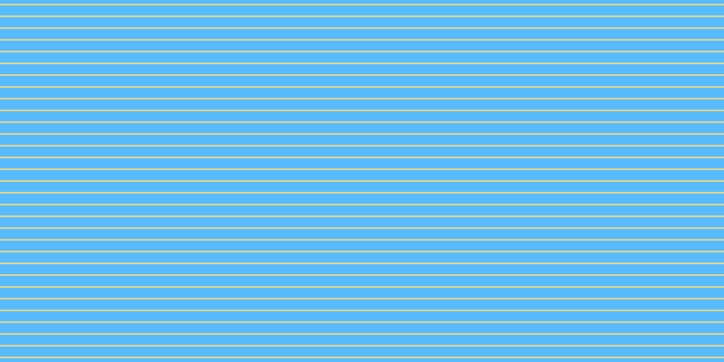 #58bbfd, #dbd393 horizontal lines, two pixels wide, eleven pixels apart
