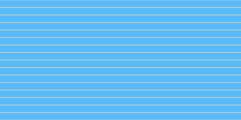 #58bbfd, #fcd393 horizontal lines, two pixels wide, twenty-three pixels apart