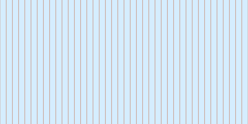 #58bbfd (25%), #caa393 vertical lines, two pixels wide, eighteen pixels apart