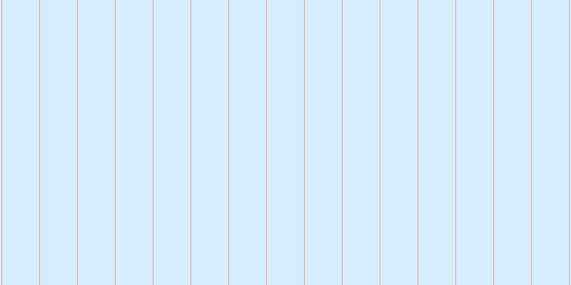 #58bbfd (25%), #eba393 vertical lines, one pixels wide, fifty-two pixels apart
