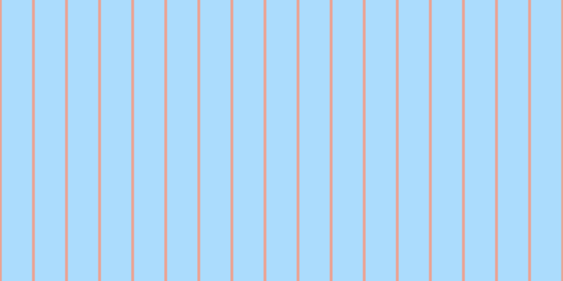 #58bbfd (50%), #eba393 vertical lines, four pixels wide, forty-three pixels apart