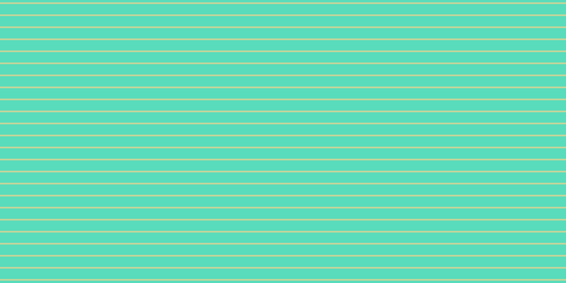 #58dcbb, #dbd393 horizontal lines, two pixels wide, fifteen pixels apart