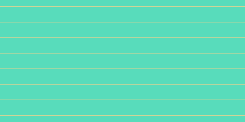 #58dcbb, #dbd393 horizontal lines, two pixels wide, forty-nine pixels apart