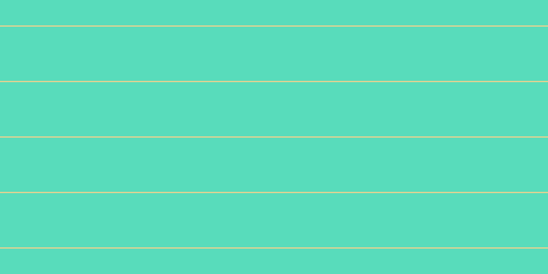 #58dcbb, #dbd393 horizontal lines, two pixels wide, seventy-nine pixels apart