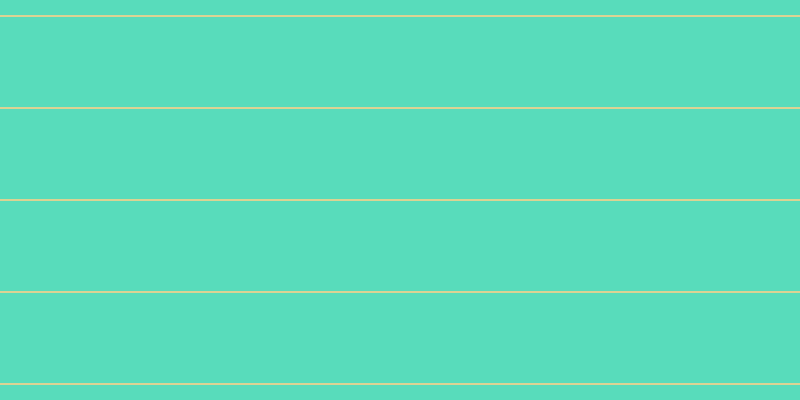 #58dcbb, #dbd393 horizontal lines, two pixels wide, ninety pixels apart