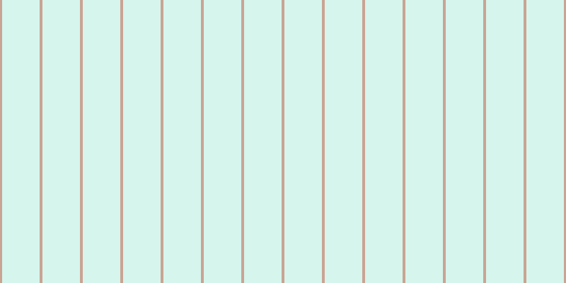 #58dcbb (25%), #caa393 vertical lines, four pixels wide, fifty-three pixels apart