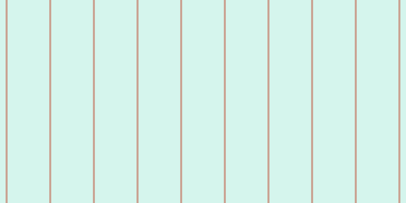 #58dcbb (25%), #caa393 vertical lines, four pixels wide, eighty-two pixels apart