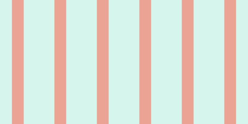 #58dcbb (25%), #eba393 vertical lines, thirty-eight pixels wide, ninety-nine pixels apart