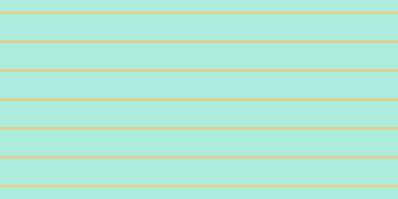 #58dcbb (50%), #dbd393 horizontal lines, six pixels wide, fifty-two pixels apart