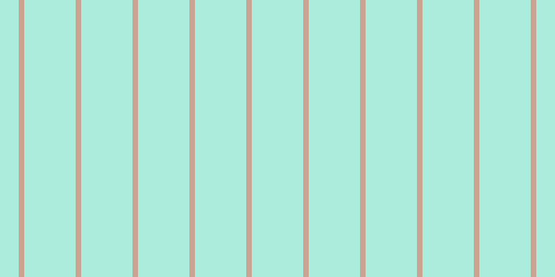 #58dcbb (50%), #caa393 vertical lines, eight pixels wide, seventy-four pixels apart