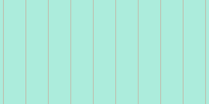 #58dcbb (50%), #caa393 vertical lines, two pixels wide, eighty-four pixels apart