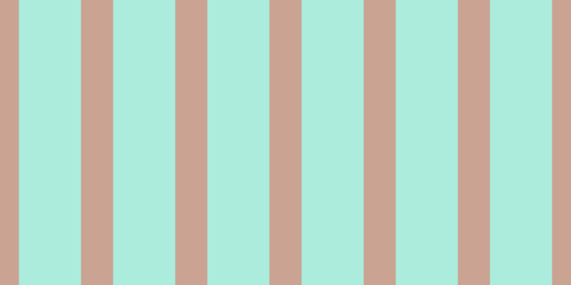 #58dcbb (50%), #caa393 vertical lines, forty-five pixels wide, eighty-seven pixels apart
