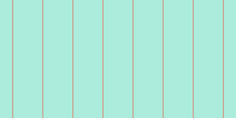#58dcbb (50%), #caa393 vertical lines, four pixels wide, ninety-eight pixels apart