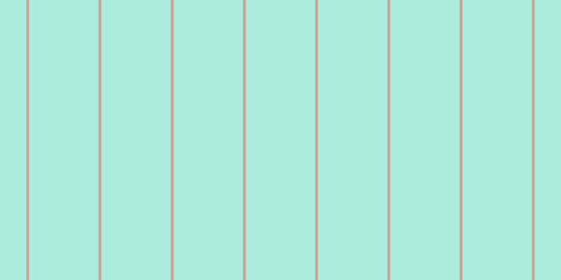 #58dcbb (50%), #caa393 vertical lines, four pixels wide, ninety-nine pixels apart