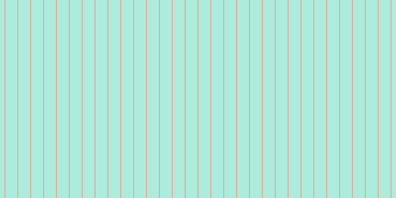 #58dcbb (50%), #eba393 vertical lines, two pixels wide, twenty-four pixels apart