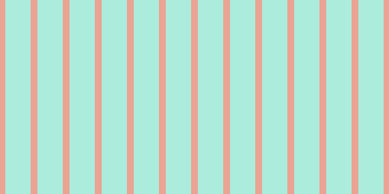 #58dcbb (50%), #eba393 vertical lines, fourteen pixels wide, fifty-two pixels apart
