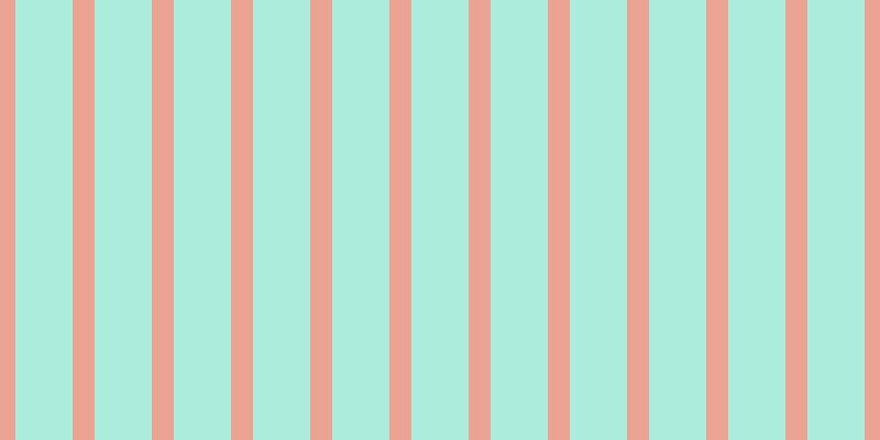 #58dcbb (50%), #eba393 vertical lines, twenty pixels wide, fifty-two pixels apart