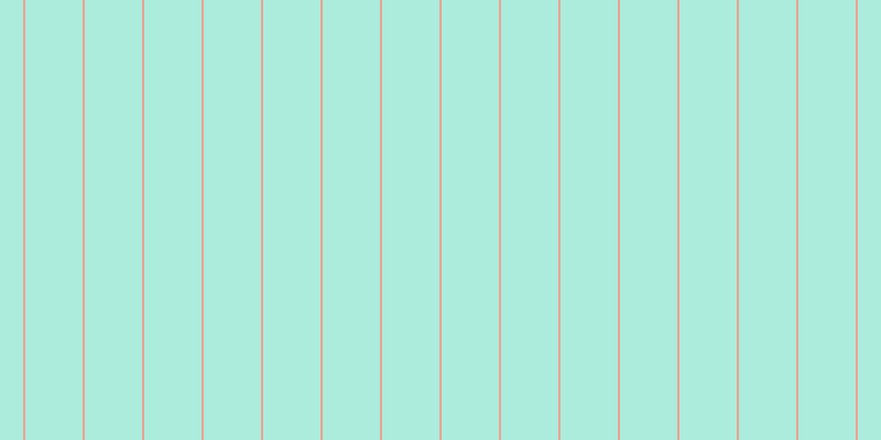 #58dcbb (50%), #eba393 vertical lines, two pixels wide, fifty-two pixels apart