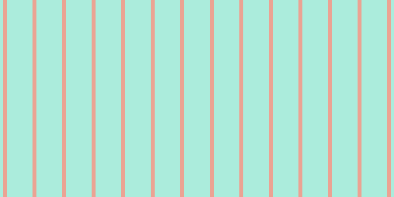 #58dcbb (50%), #eba393 vertical lines, eight pixels wide, fifty-two pixels apart