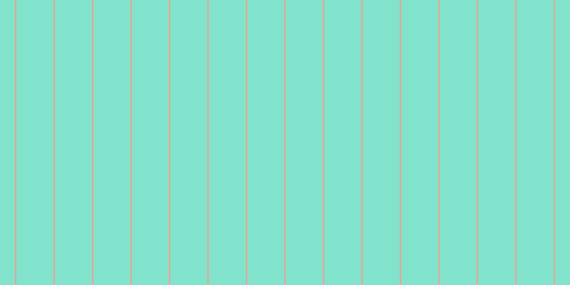 #58dcbb (75%), #eba393 vertical lines, two pixels wide, fifty-two pixels apart
