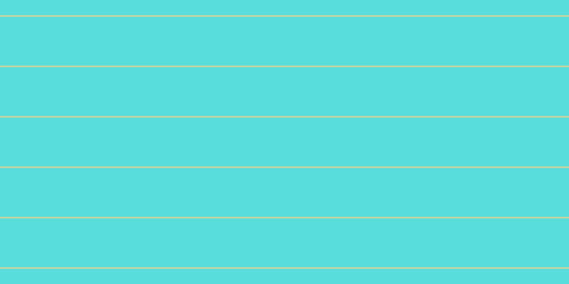 #58dcdc, #dbd393 horizontal lines, two pixels wide, sixty-nine pixels apart