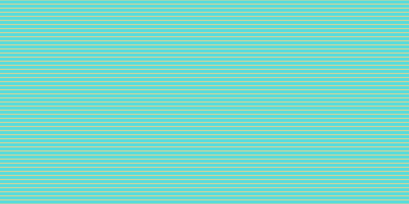 #58dcdc, #dbd393 horizontal lines, two pixels wide, six pixels apart