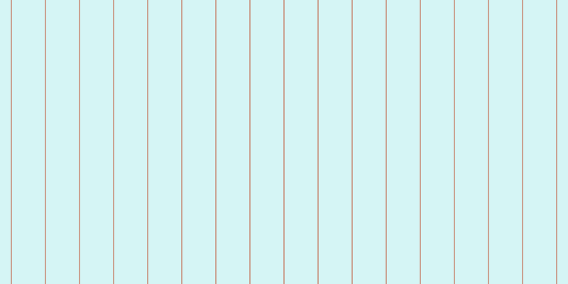 #58dcdc (25%), #caa393 vertical lines, two pixels wide, forty-six pixels apart
