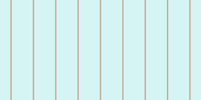 #58dcdc (25%), #caa393 vertical lines, five pixels wide, eighty-four pixels apart