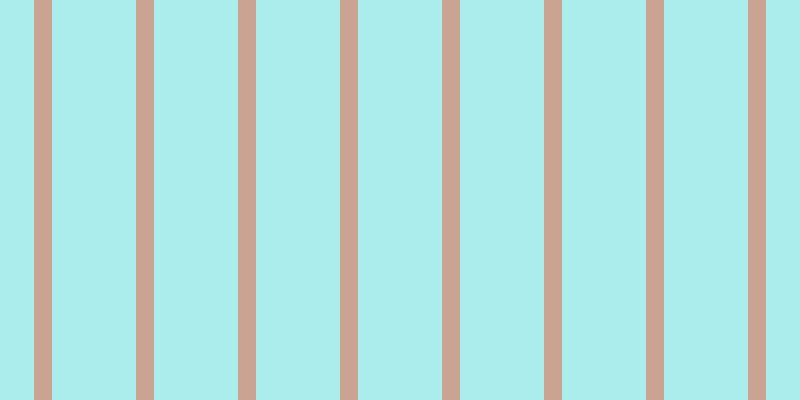 #58dcdc (50%), #caa393 vertical lines, eighteen pixels wide, eighty-four pixels apart
