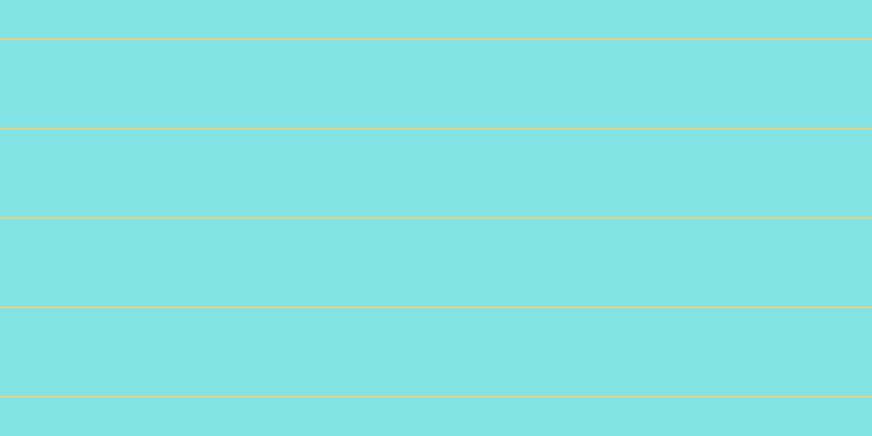 #58dcdc (75%), #dbd393 horizontal lines, two pixels wide, eighty pixels apart