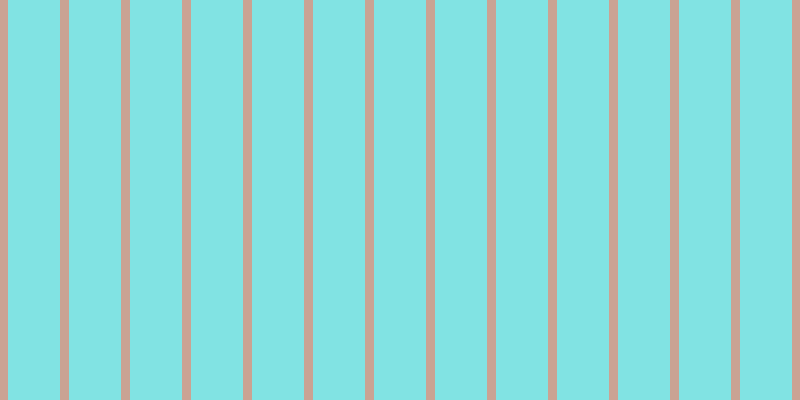 #58dcdc (75%), #caa393 vertical lines, nine pixels wide, fifty-two pixels apart