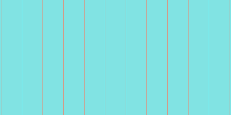 #58dcdc (75%), #caa393 vertical lines, two pixels wide, seventy pixels apart
