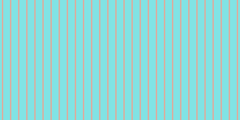 #58dcdc (75%), #eba393 vertical lines, four pixels wide, twenty-three pixels apart