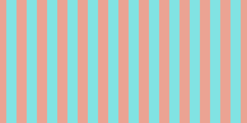 #58dcdc (75%), #eba393 vertical lines, thirty-three pixels wide, thirty-three pixels apart