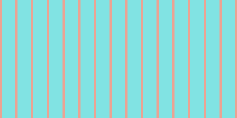 #58dcdc (75%), #eba393 vertical lines, eight pixels wide, forty-five pixels apart