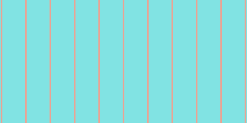 #58dcdc (75%), #eba393 vertical lines, five pixels wide, seventy-four pixels apart
