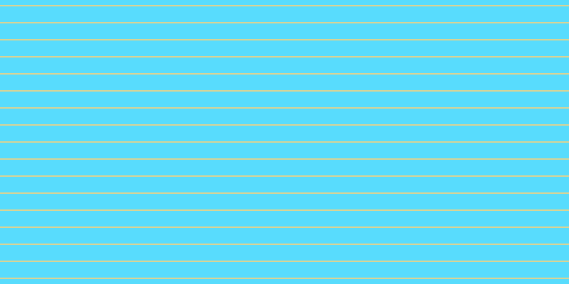 #58dcfd, #dbd393 horizontal lines, two pixels wide, twenty-two pixels apart